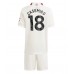 Günstige Manchester United Casemiro #18 Babykleidung 3rd Fussballtrikot Kinder 2023-24 Kurzarm (+ kurze hosen)